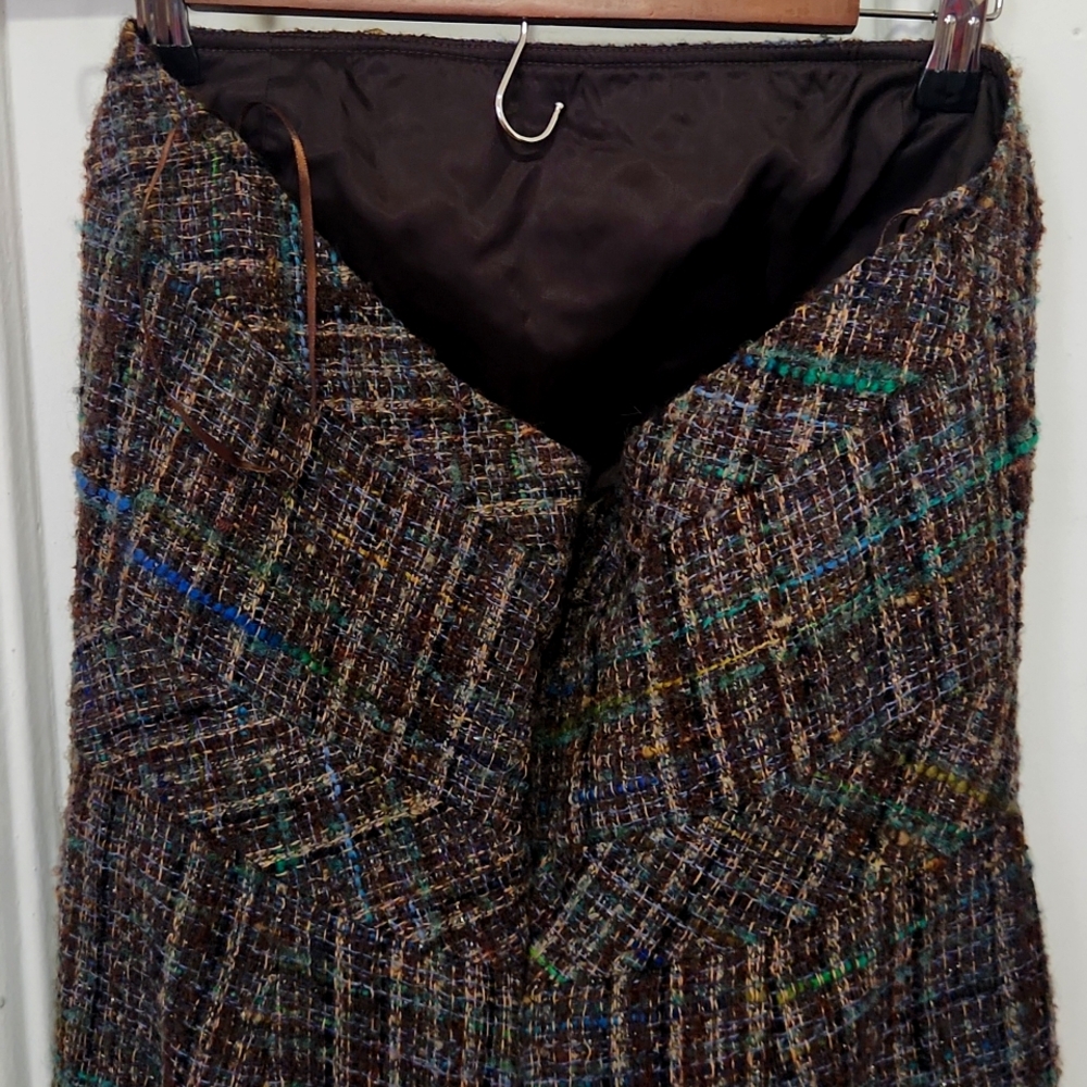 Chic Plaid Strapless Dress - Picture 4 of 6